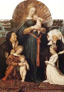 Madonna of Mercy and the Family of Jakob Meyer zum Hasen Hans Holbein